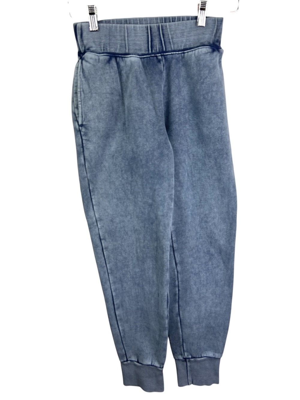 TNA Aritzia Washed Blue Jogger Sweatpants